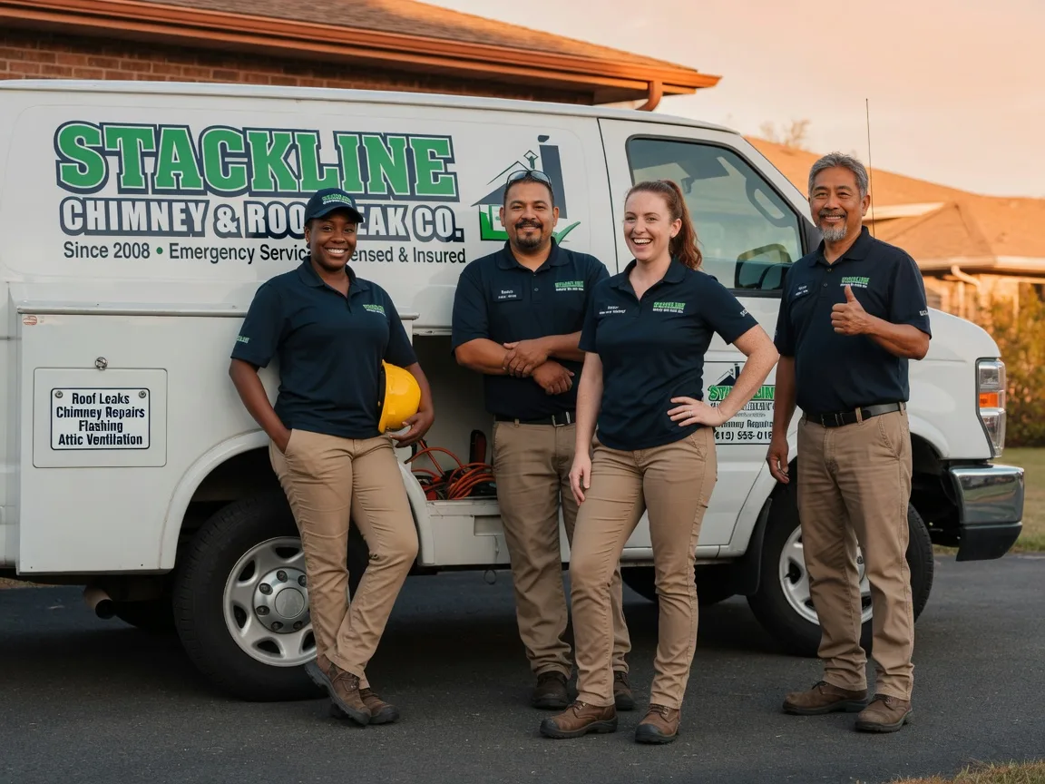 Chimney flashing repair company in Wyanet, IL